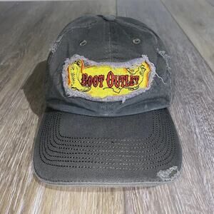 Timberland Pro Series Boot Outlet Gray Yellow Adjustable Baseball Hat Cap